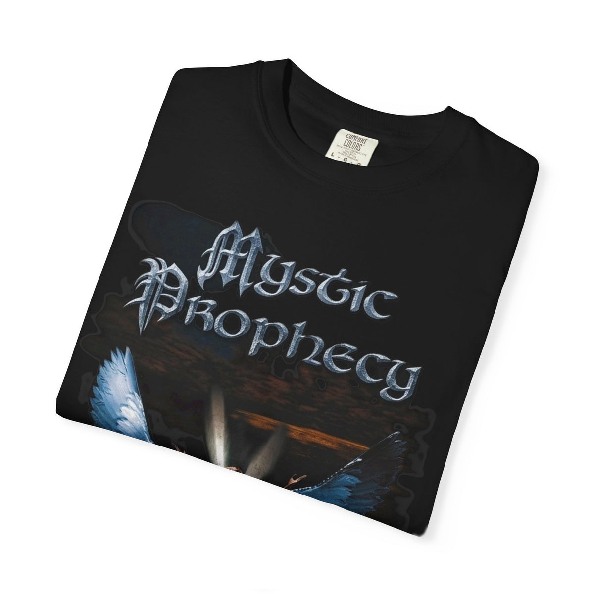 Mystic Prophecy Vengeance Eagle Artwork T-Shirt / German Heavy Metal Band Tee