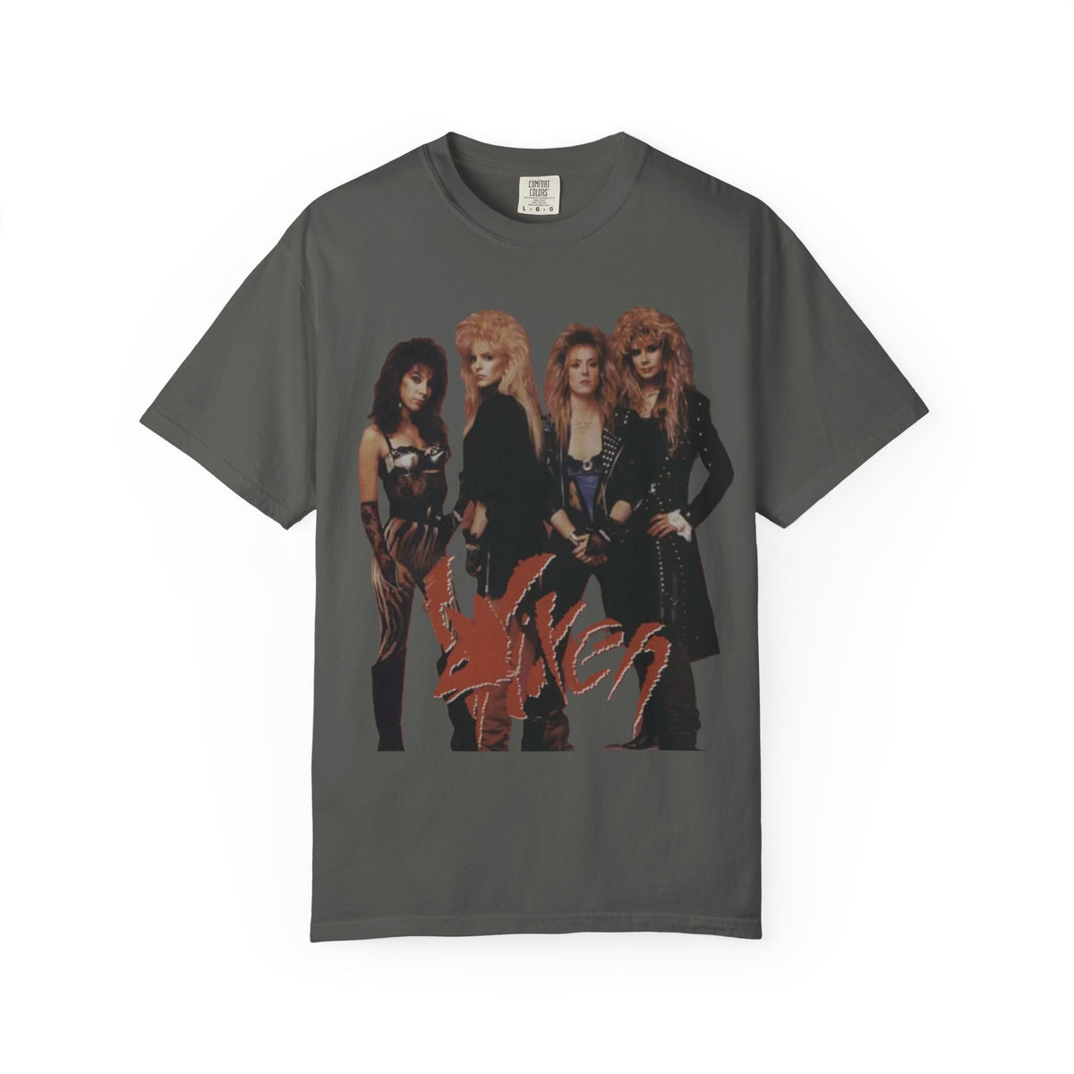 Camiseta con foto de la banda Vixen | Camiseta vintage de banda de rock femenina