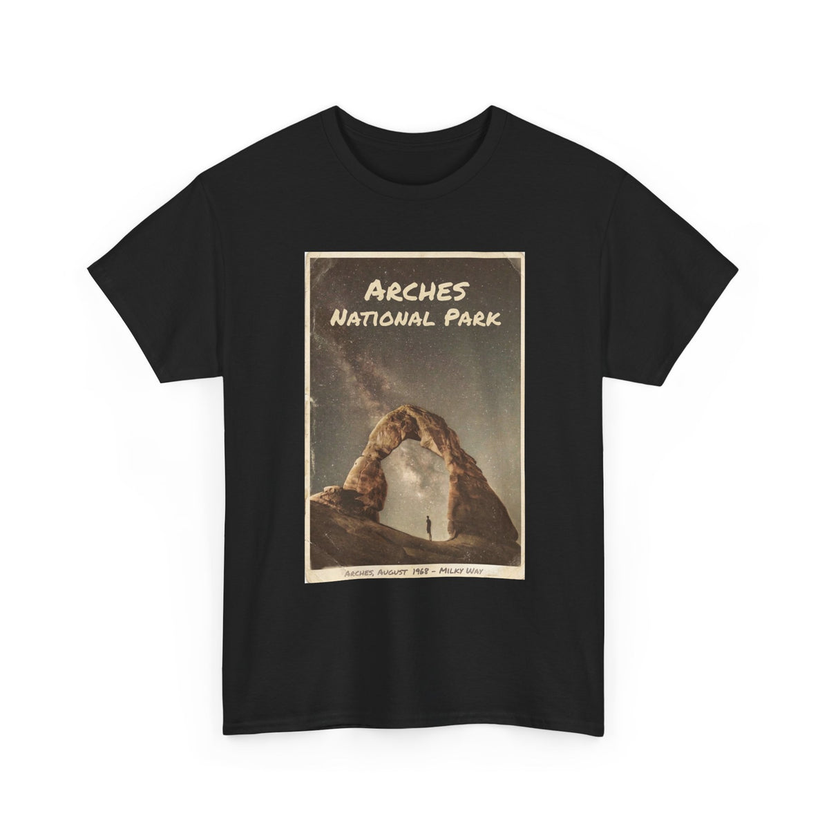 Arches National Park Vintage Poster T-Shirt |Utah Scenic Travel Tee