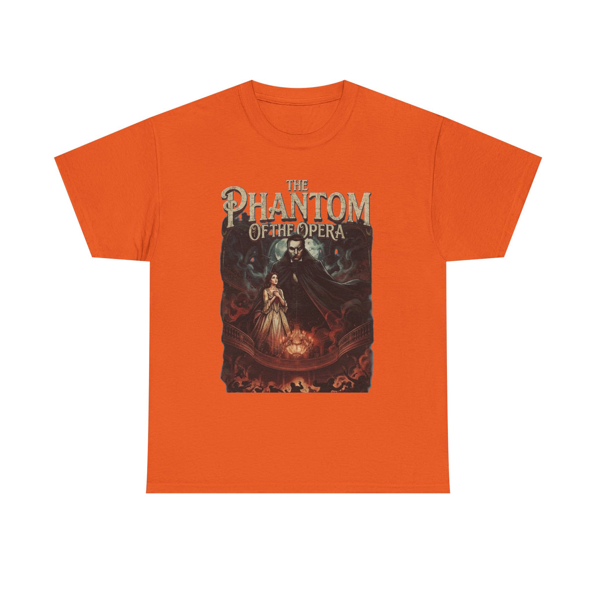 T-shirt Le Fantôme de l'Opéra | Tee-shirt d'Halloween avec affiche de comédie musicale