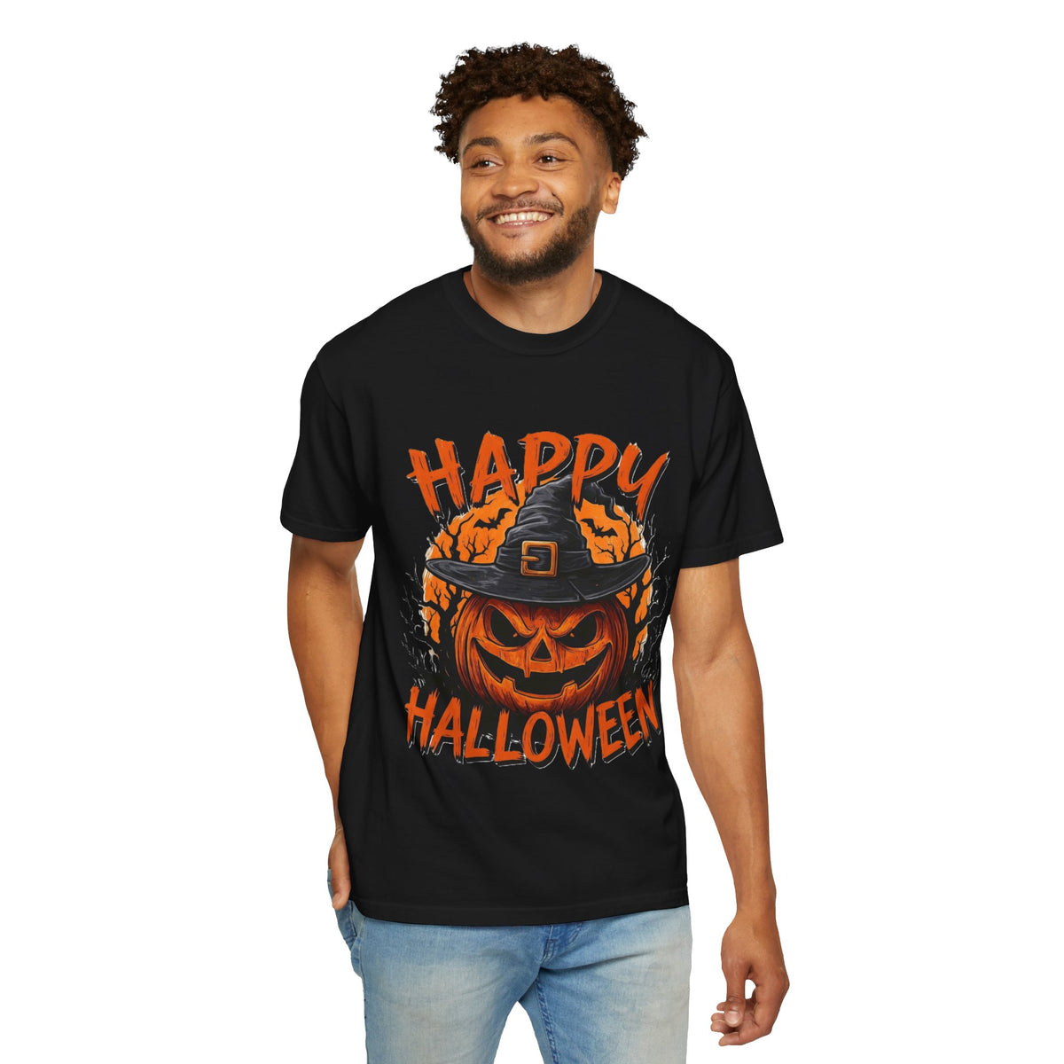 Happy Halloween Jack o Lantern Unisex T-shirt