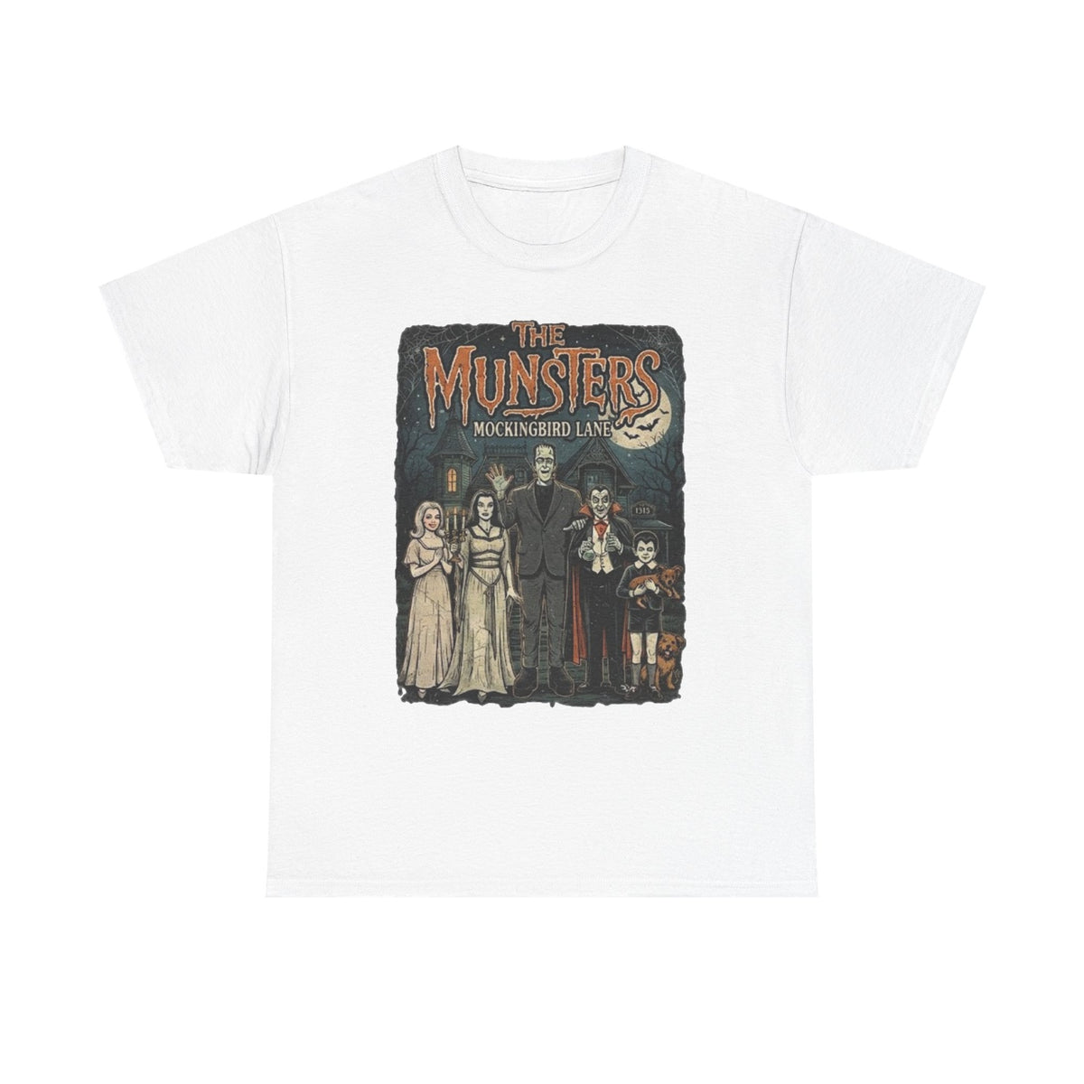 The Munsters Mockingbird Lane T-Shirt | Vintage TV Horror Family Shirt