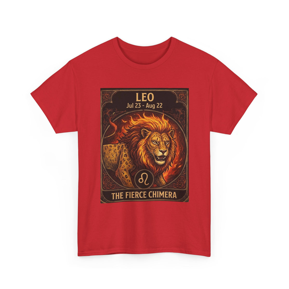 Leo Zodiac Lion shirt | Halloween Zodiac Astrology The Fierce Chimera tee
