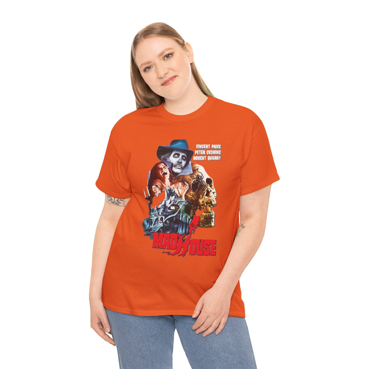 Mad House Vincent Price movie poster T-Shirt | vintage horror Collection Classics tee