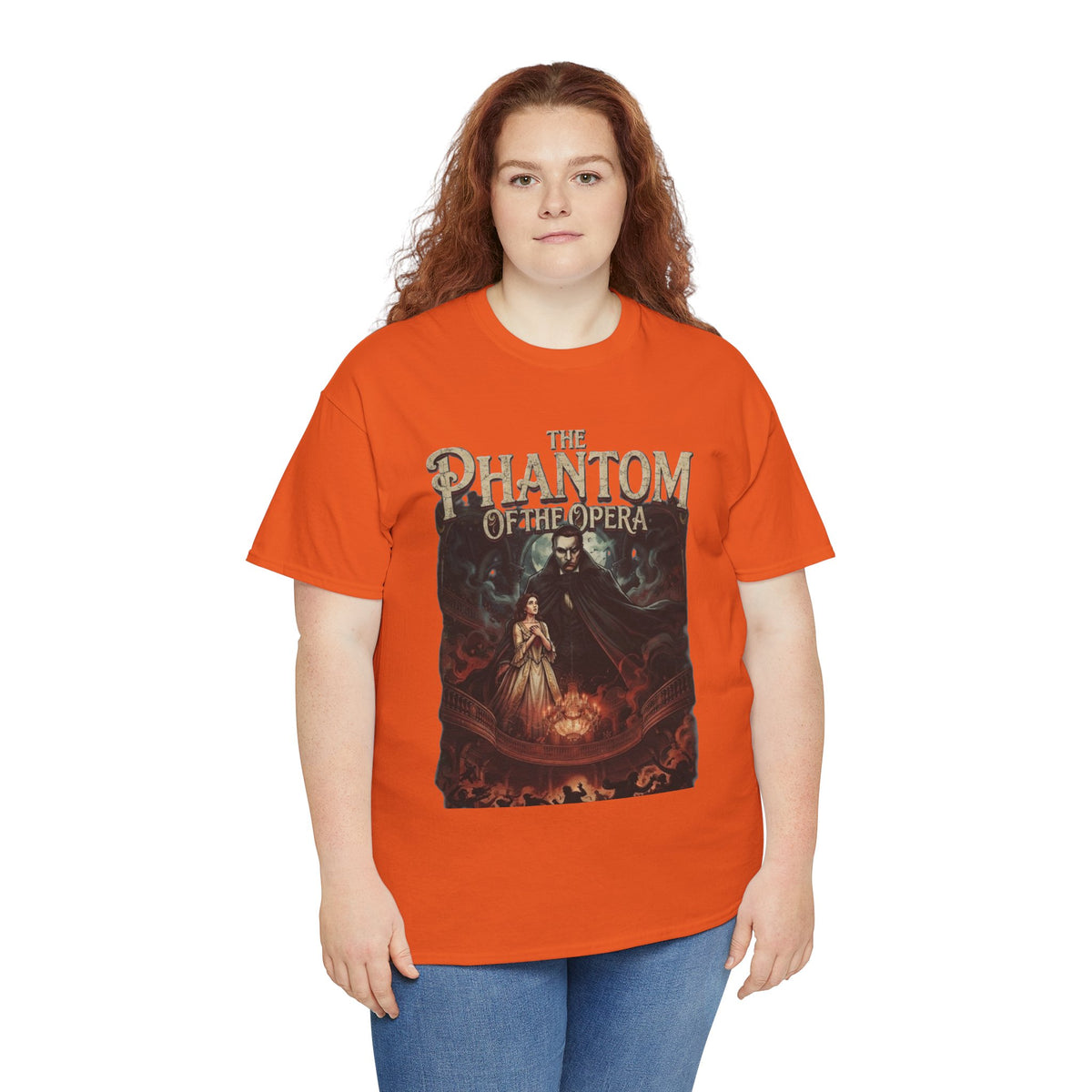 T-shirt Le Fantôme de l'Opéra | Tee-shirt d'Halloween avec affiche de comédie musicale