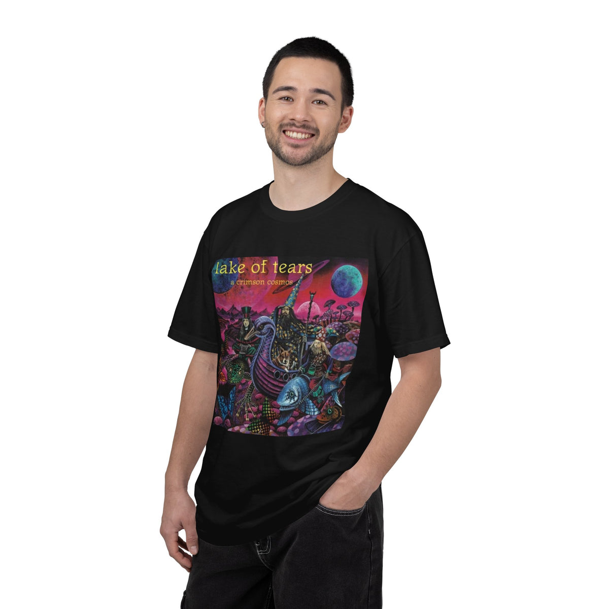 Camiseta con arte del álbum de Lake of Tears | ilustración de fantasía psicodélica