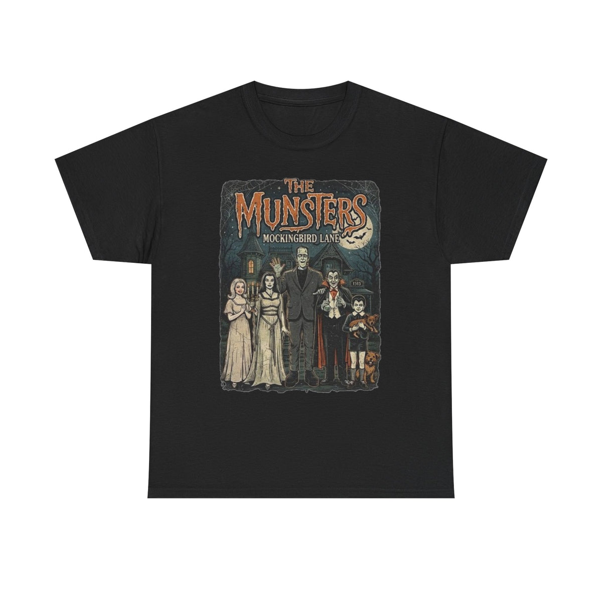 The Munsters Mockingbird Lane T-Shirt | Vintage TV Horror Family Shirt