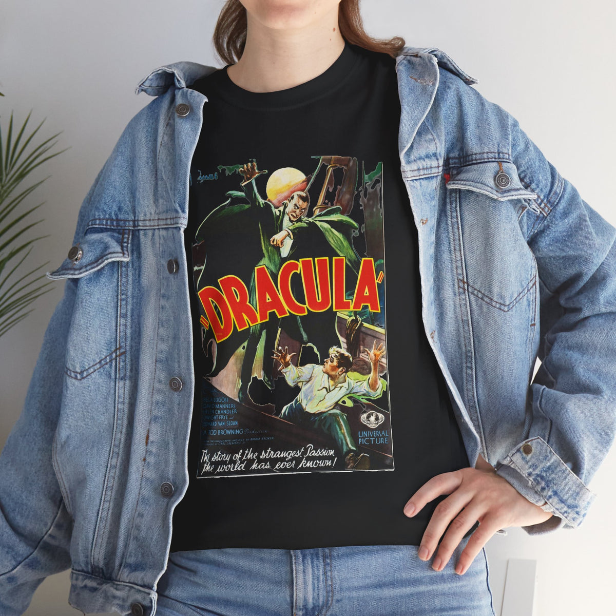 Dracula Vintage Movie Poster Tee | Classic Horror Vampire Graphic