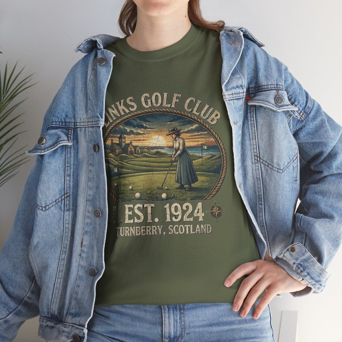 Links Golf Club EST. 1924 T-Shirt | Turnberry Scotland golf design