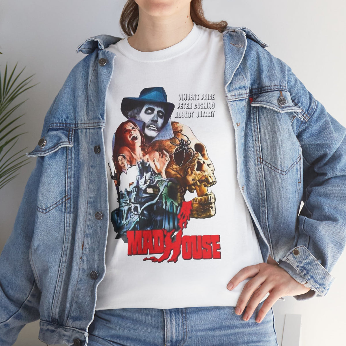 Mad House Vincent Price movie poster T-Shirt | vintage horror Collection Classics tee