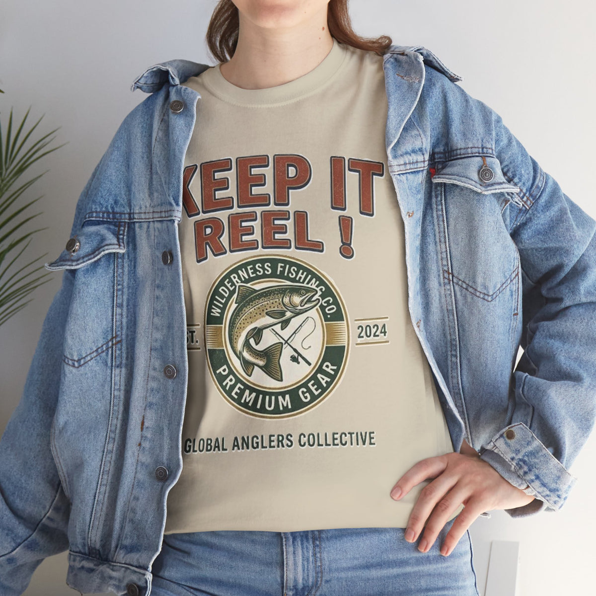 Keep It Reel Fishing Bass Graphic T-Shirt
