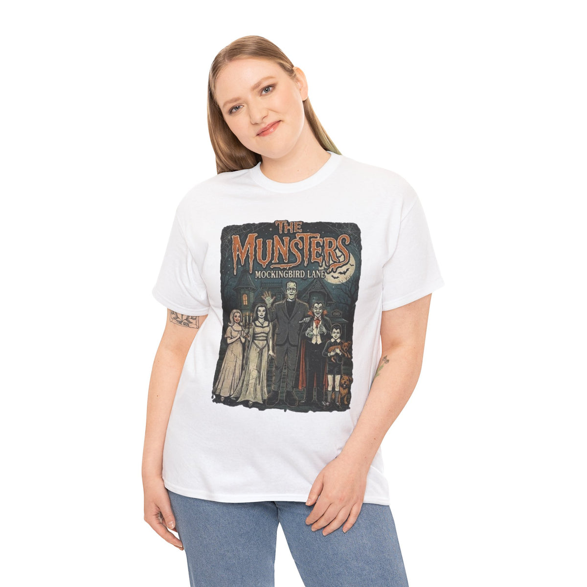 The Munsters Mockingbird Lane T-Shirt | Vintage TV Horror Family Shirt