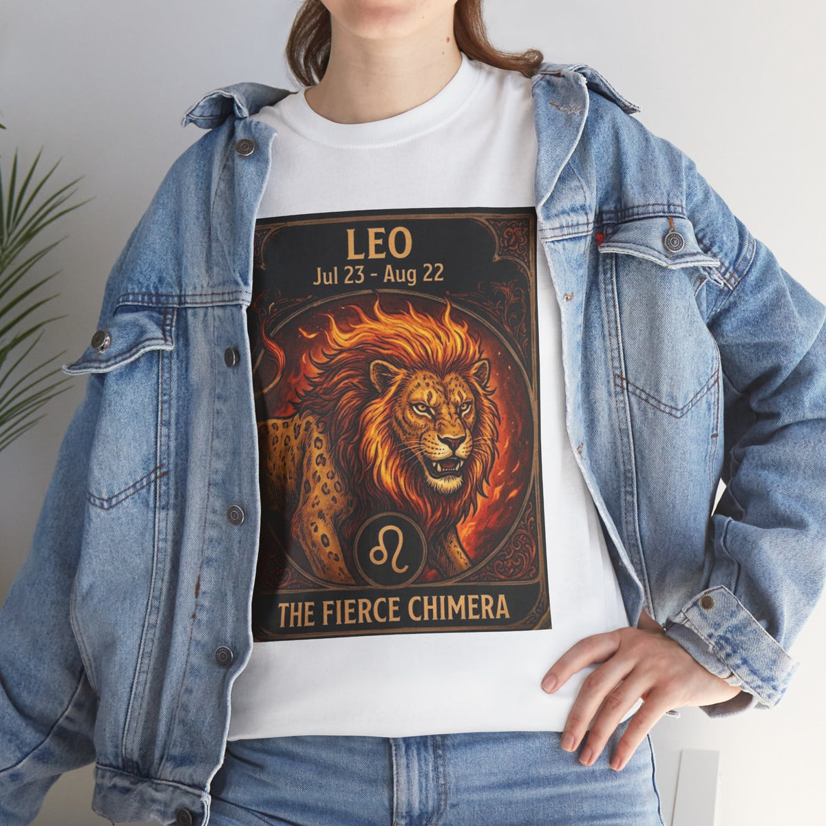 Leo Zodiac Lion shirt | Halloween Zodiac Astrology The Fierce Chimera tee