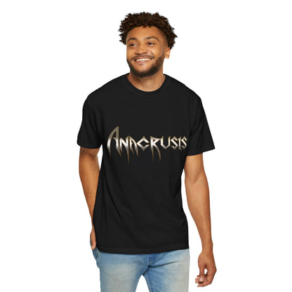 T-shirt de groupe de thrash metal progressif avec logo Anacrusis | T-shirt rock avec logo de groupe de metal