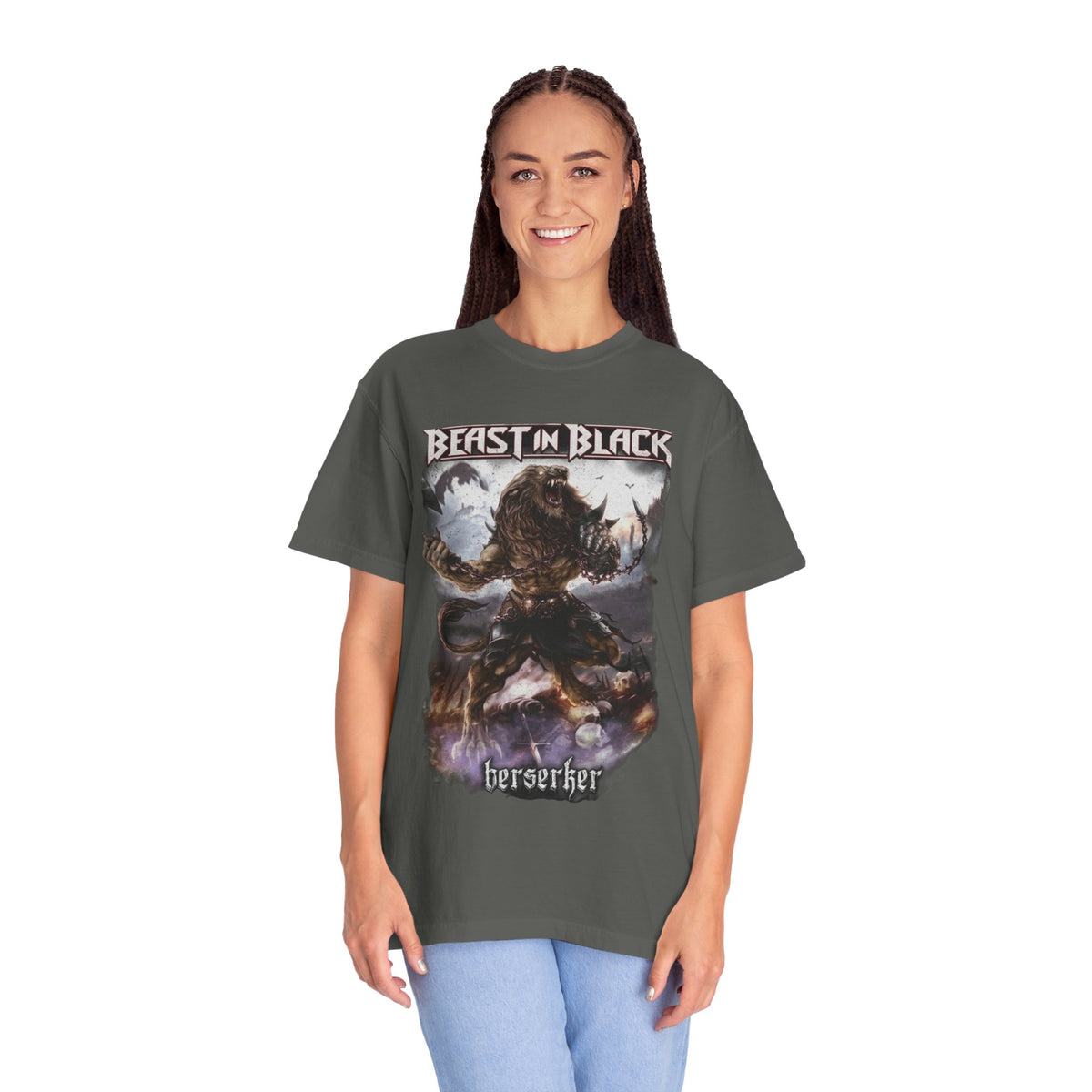 Beast in Black Berserker Band Artwork T-Shirt