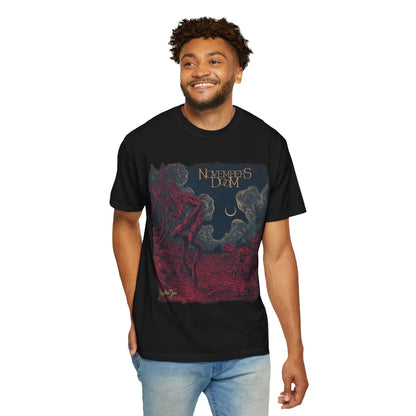 Camiseta con la portada del álbum Nephilim Grove de Novembers Doom / Camiseta de banda de Gothic Doom Metal