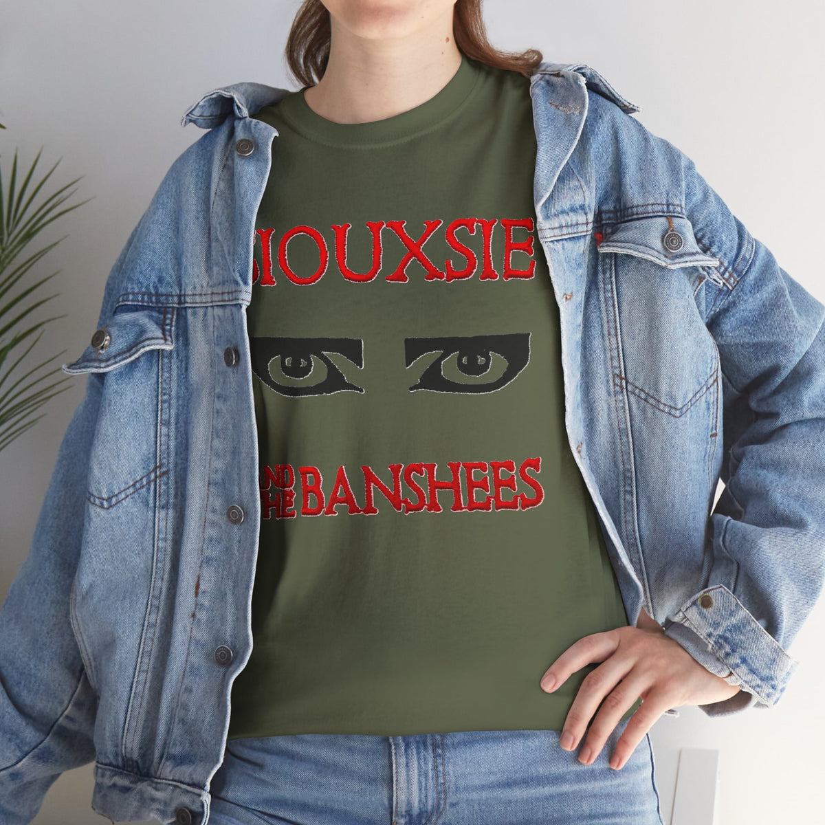 Siouxsie and the Banshees Eyes T-Shirt | Retro 80's Goth Band Tee