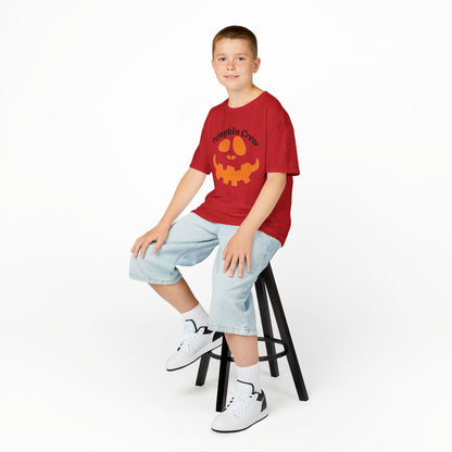 Pumpkin Crew Kids Tee | Halloween Jack-o'-Lantern Shirt