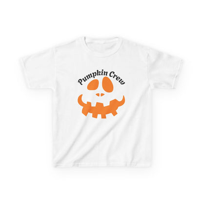 Pumpkin Crew Kids Tee | Halloween Jack-o'-Lantern Shirt