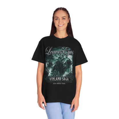 Camiseta gráfica de la gira Vinland Saga de Leaves' Eyes / Camiseta de banda de metal sinfónico