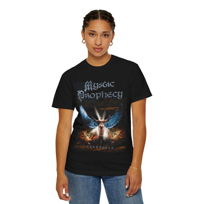 Mystic Prophecy Vengeance Eagle Artwork T-Shirt / German Heavy Metal Band Tee
