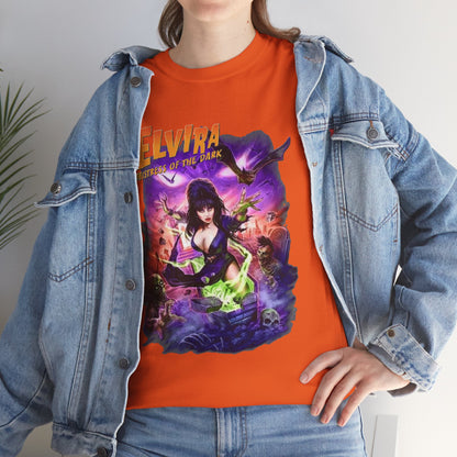 T-shirt Elvira, maîtresse des ténèbres | Tee-shirt pin-up d'horreur rétro