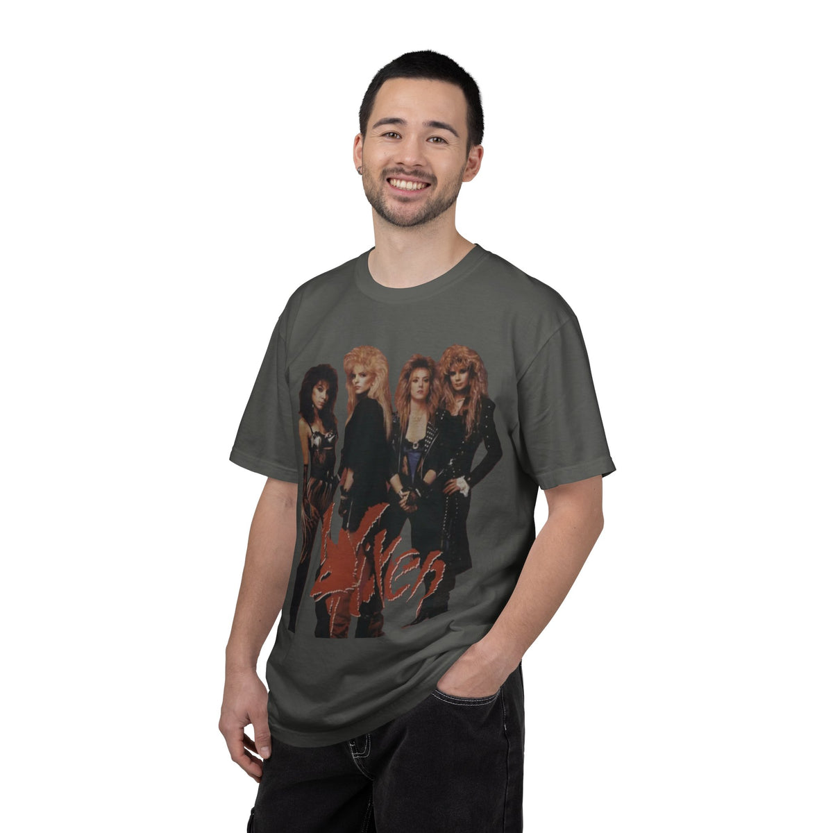 Camiseta con foto de la banda Vixen | Camiseta vintage de banda de rock femenina