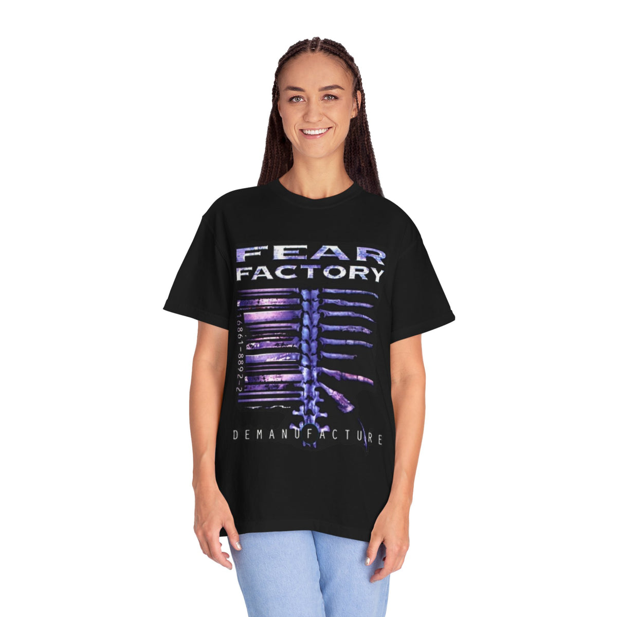 Fear Factory Demanufacture Graphic T-Shirt / Industrial Metal Band Tee
