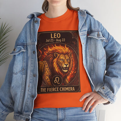 Leo Zodiac Lion shirt | Halloween Zodiac Astrology The Fierce Chimera tee
