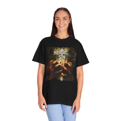 Camiseta con la portada del álbum Mortal Sin Psychology of Death | Arte de álbum de thrash metal de la vieja escuela australiano