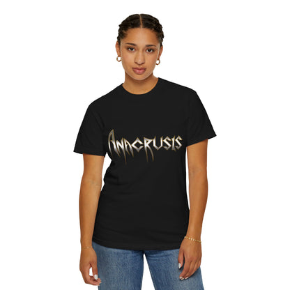 T-shirt de groupe de thrash metal progressif avec logo Anacrusis | T-shirt rock avec logo de groupe de metal
