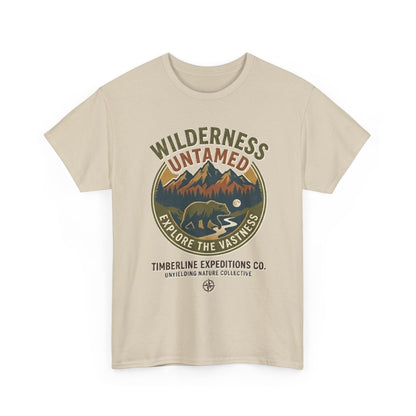 Wilderness Untamed Mountain Bear Graphic T-Shirt