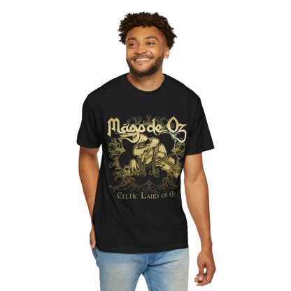 Mago de Oz Skull Violin Artwork T-shirt | Celtic Land of Oz Band Tee