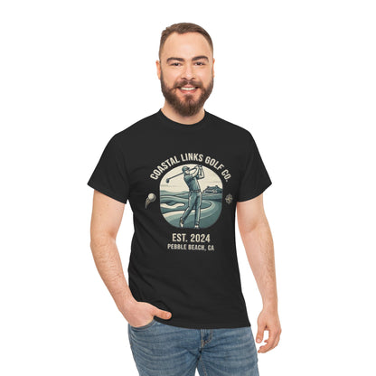 Coastal Links Golf Co logo T-Shirt | Pebble Beach est. 2024