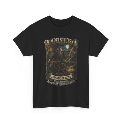 Camiseta de Rumpelstiltskin, tejedor de oro | Camiseta de fantasía oscura y cuentos de hadas