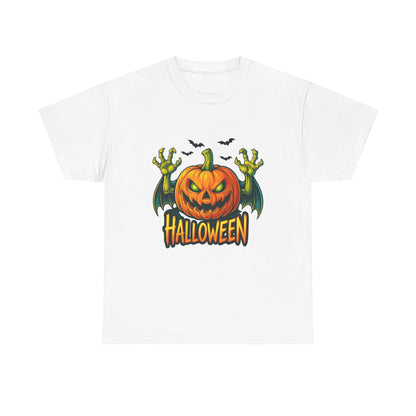 Jack-o'-Lantern Monster Pumpkin T-Shirt | Halloween Pumpkin Graphic Tee