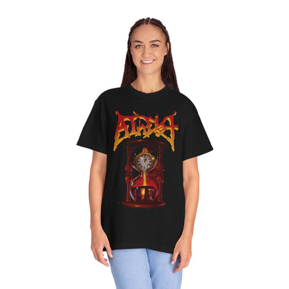 Camiseta con el arte del álbum Piece of Time de Atheist | Camiseta gráfica de death metal de Florida con motivo de reloj