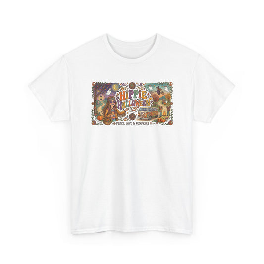 Hippie Psychedelic Nature Graphic T-Shirt / Hippie Halloween Tee