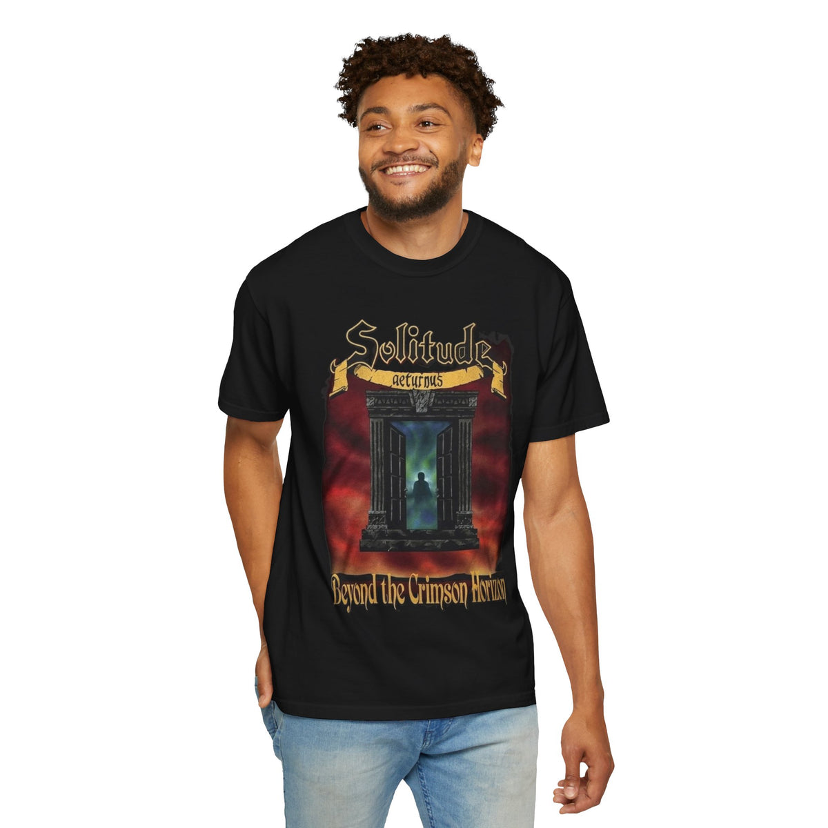 T-shirt Solitude Aeturnus Beyond The Crimson Horizon / T-shirt de groupe de doom metal