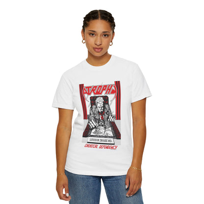 Atrophy Chemical Dependency Album Graphic T-shirt | American Thrash Metal Vintage Tee