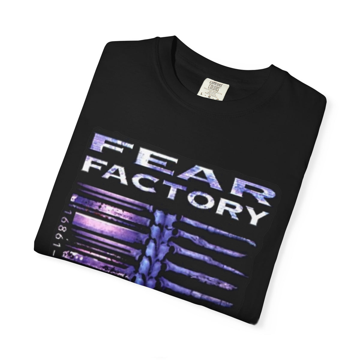 Fear Factory Demanufacture Graphic T-Shirt / Industrial Metal Band Tee