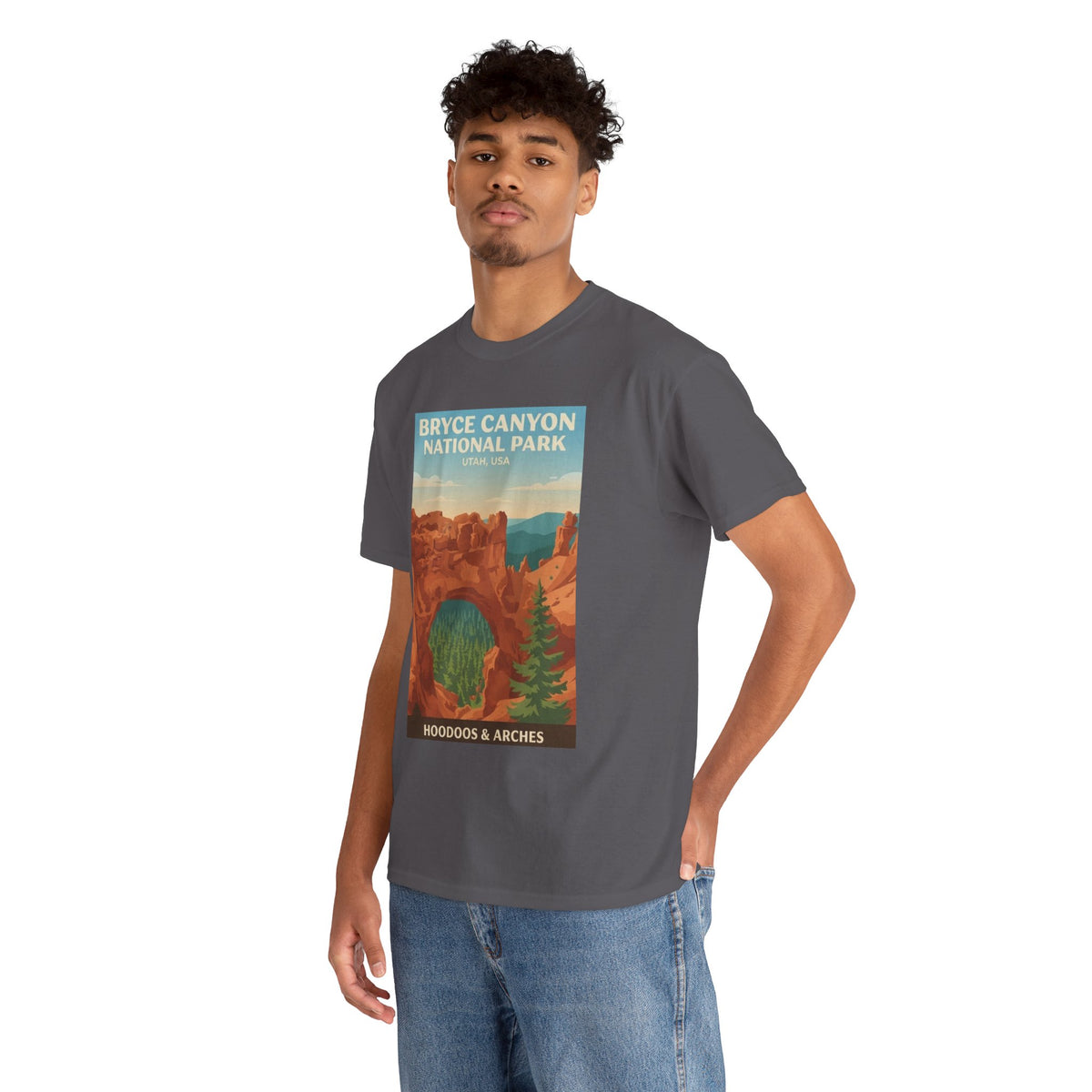 Bryce Canyon National Park Poster Tee | Hoodoos & Arches T-Shirt