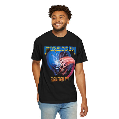 Forbidden Evil Album Artwork  T-shirt | Retro Thrash Metal Band Graphic Tee