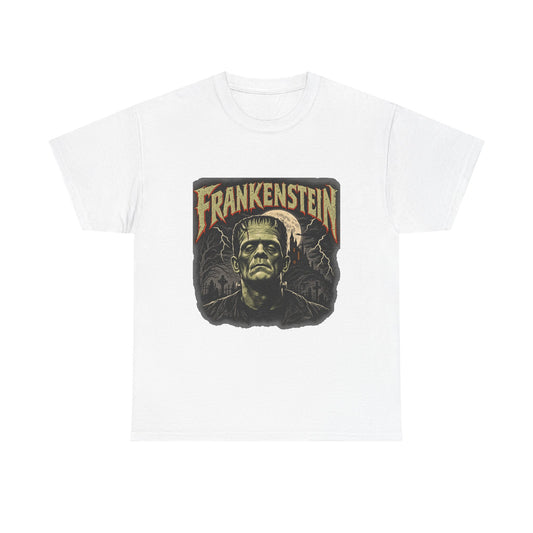Frankenstein Portrait Tee | Vintage Horror Monster Graphic Shirt