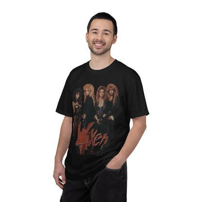Camiseta con foto de la banda Vixen | Camiseta vintage de banda de rock femenina