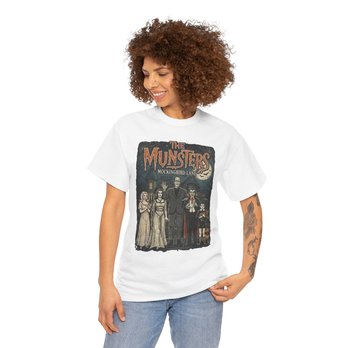 The Munsters Mockingbird Lane T-Shirt | Vintage TV Horror Family Shirt