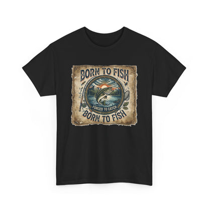 Born to Fish graphic tee | Fishing shirt, vintage fish design