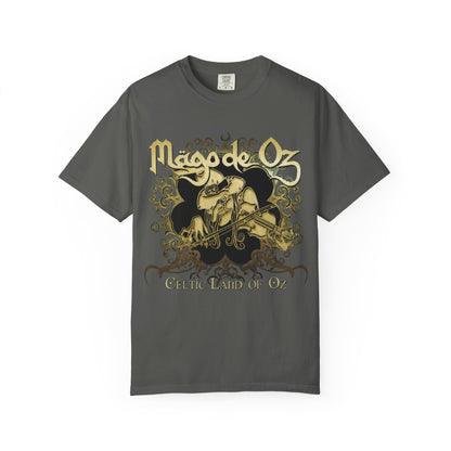 Mago de Oz Skull Violin Artwork T-shirt | Celtic Land of Oz Band Tee