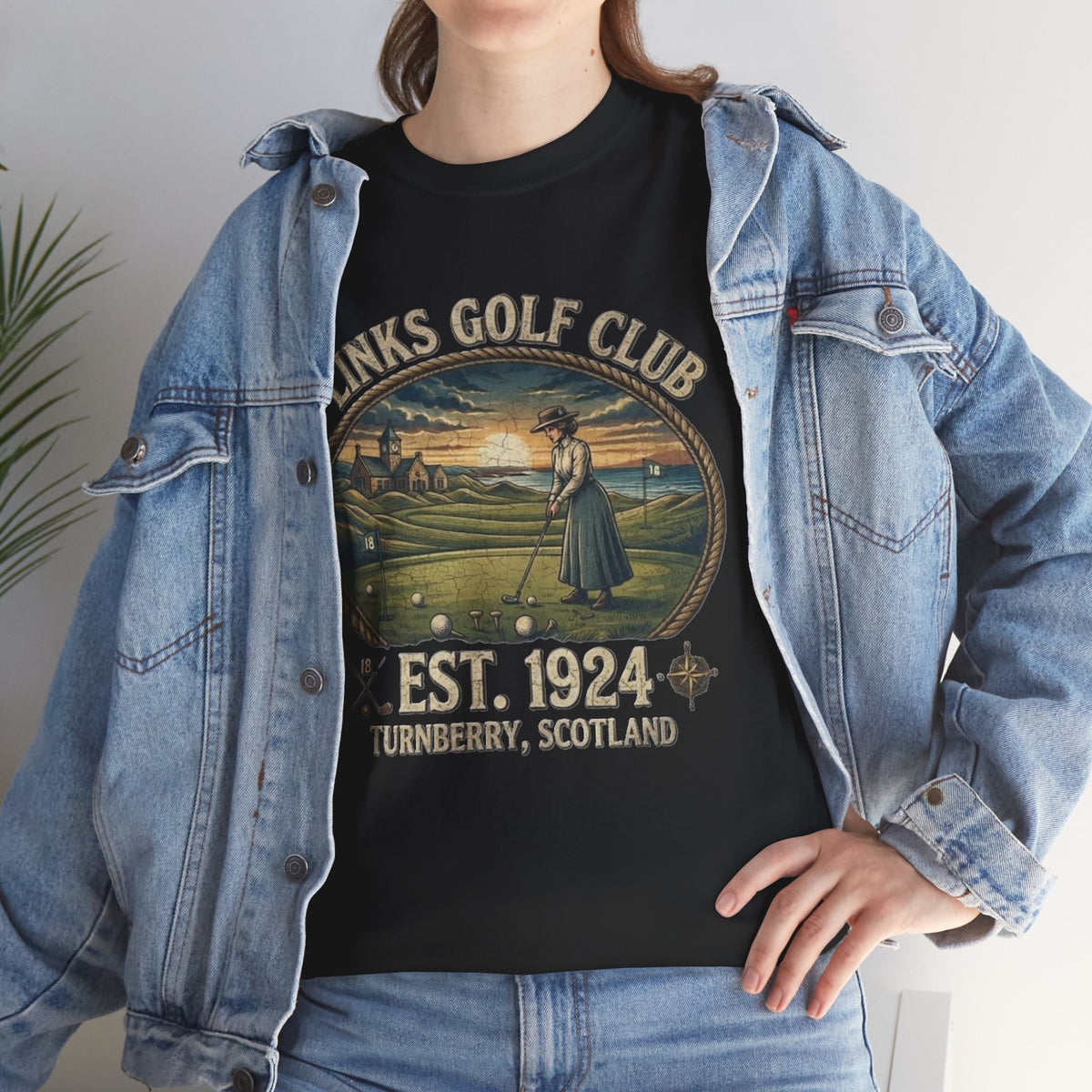 Links Golf Club EST. 1924 T-Shirt | Turnberry Scotland golf design