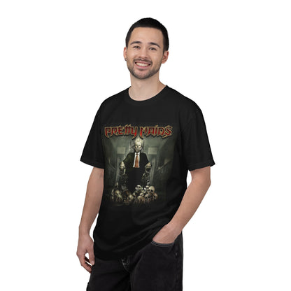 Pretty Maids Kingmaker Album Artwork T-Shirt | Heavy Metal Band Horror Graphic Tee